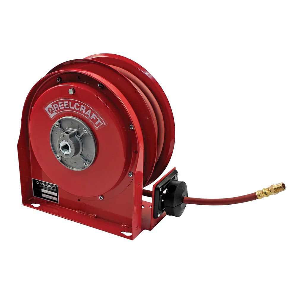Reelcraft B3610 OLP Hose Reel with Hose: 3/8" ID Hose x 10, Spring Retractable 