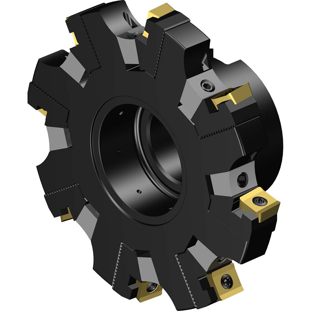 Sandvik Coromant - Indexable Slotting Cutter: 125.00 mm Cutter Dia ...