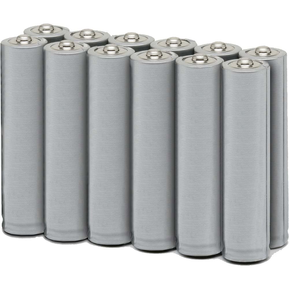 Standard Battery: Size AA, Lithium