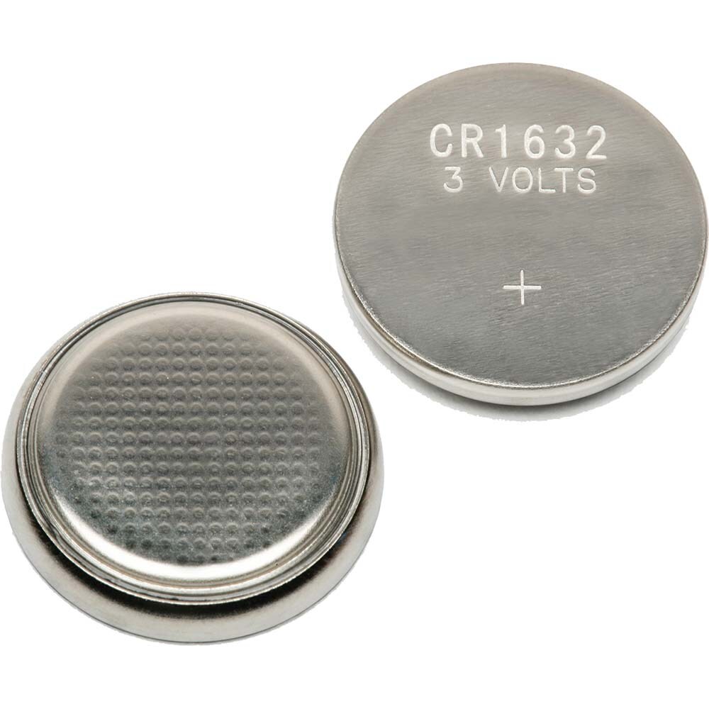 Standard Battery: Size CR1632, Lithium