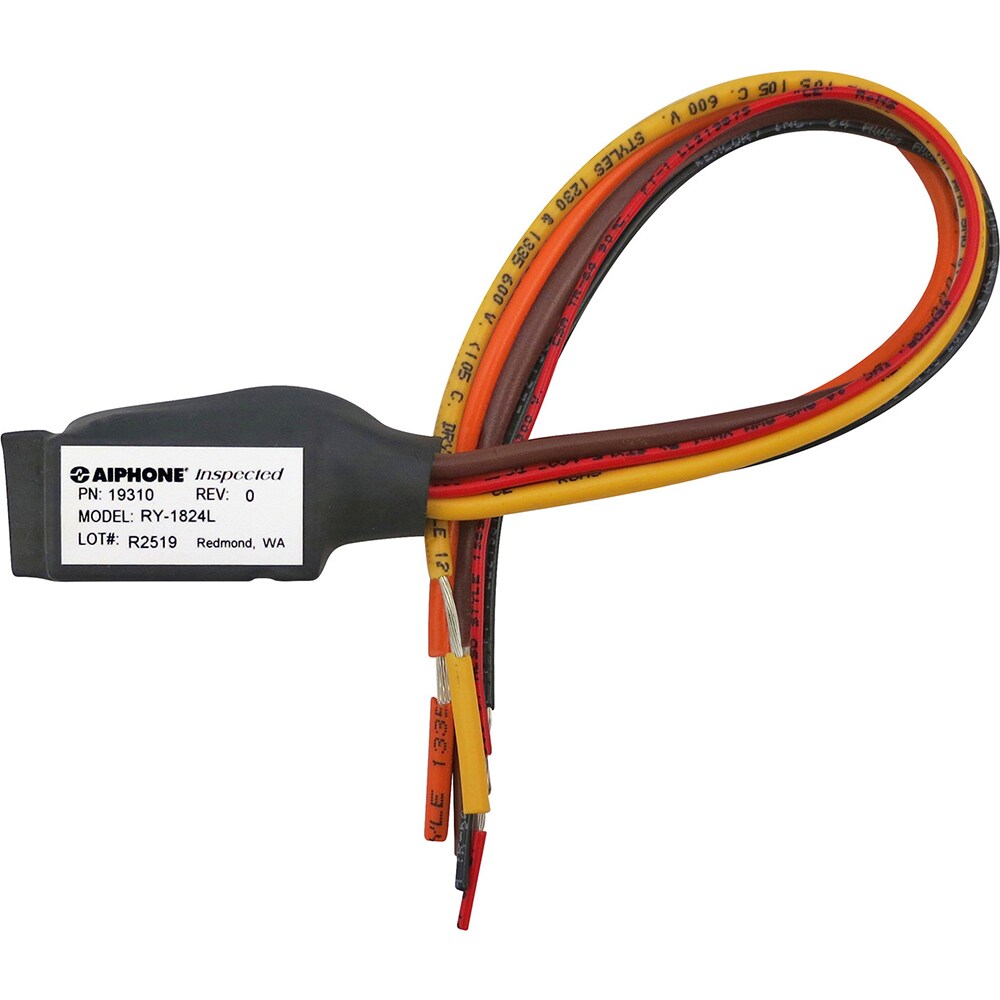 Intercoms & Call Boxes; Intercom Type: Relay Module ; Connection Type: Corded ; Number of Channels: 1 ; Number of Stations: 1 ; Height (Decimal Inch): 0.150000 ; Width (Decimal Inch): 4.0000