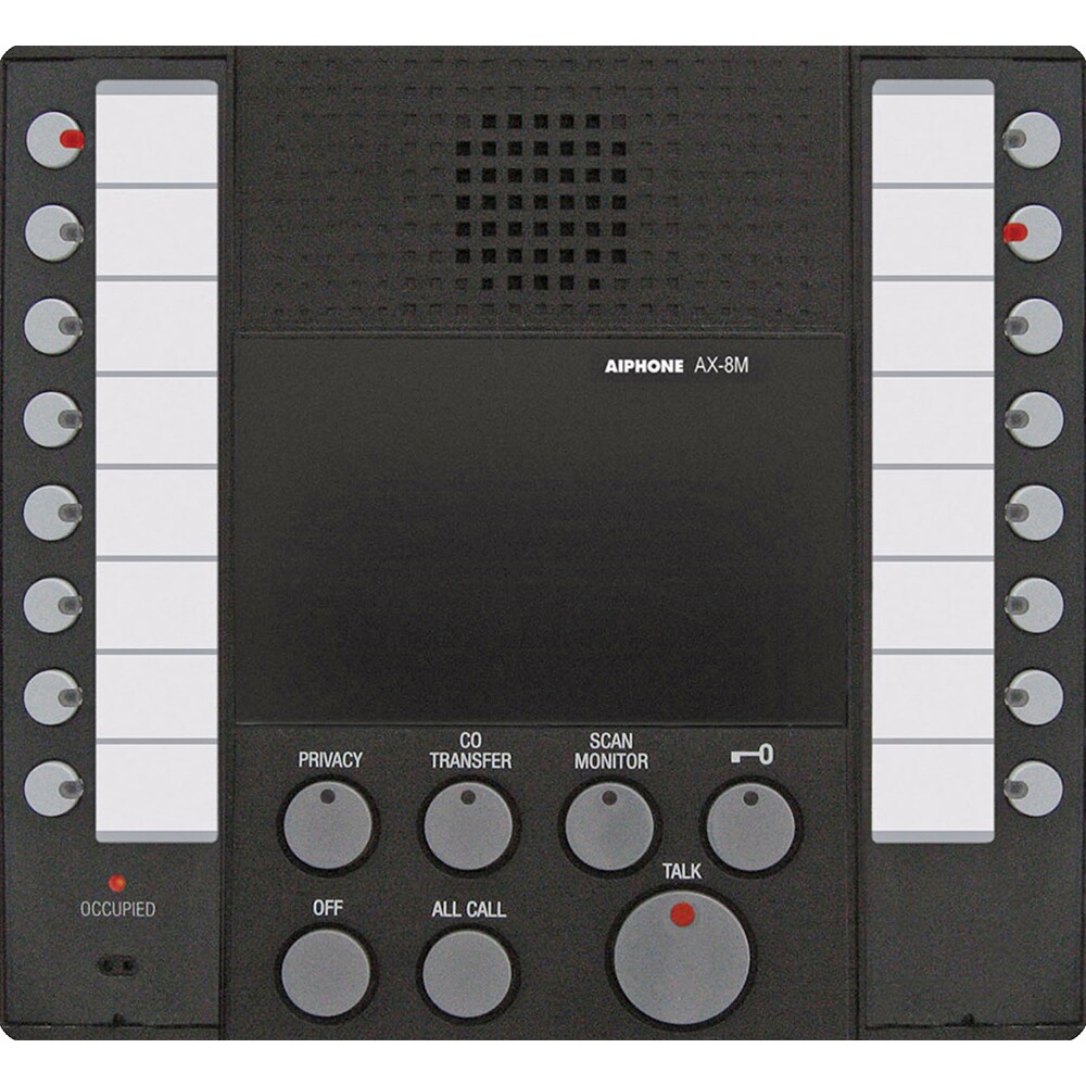Intercoms & Call Boxes; Intercom Type: Audio Master Station ; Connection Type: Corded ; Number of Channels: 1 ; Number of Stations: 1 ; Height (Decimal Inch): 3.000000 ; Width (Decimal Inch): 7.5000