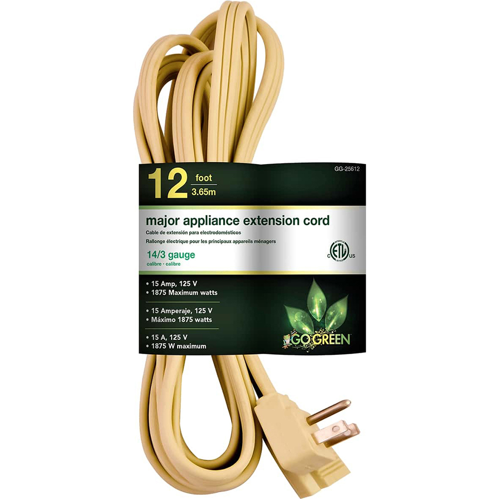 GoGreen Power Power Cords; Cord Type Replacement Cord; Overall