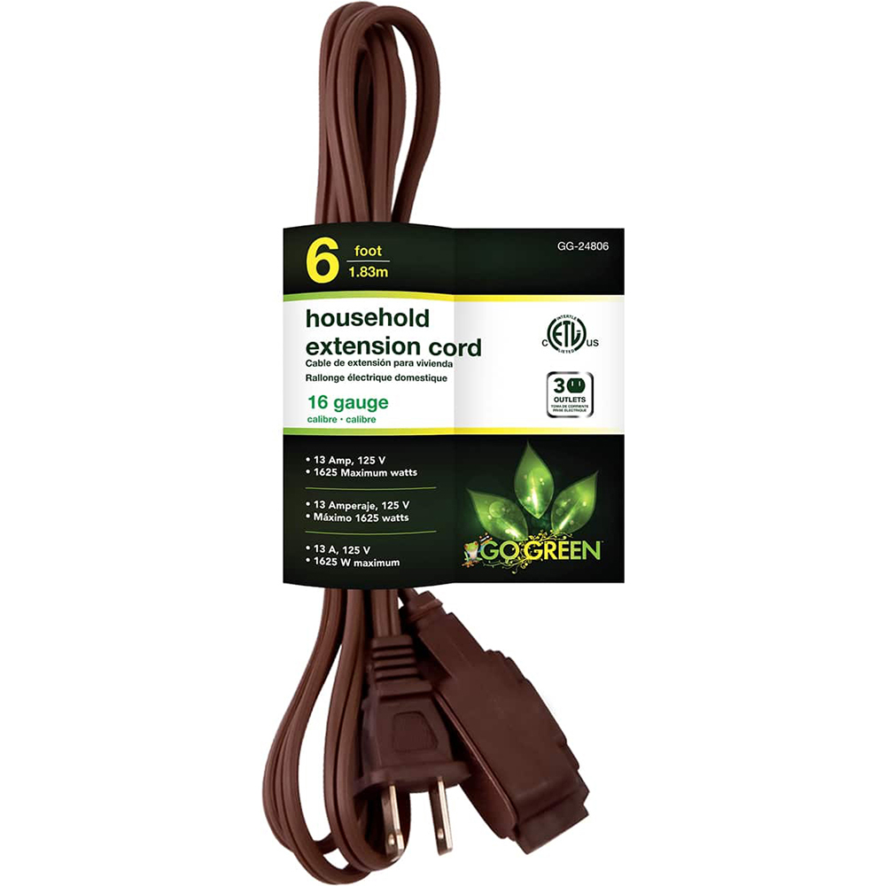 GoGreen Power Power Cords; Cord Type Replacement Cord ; Overall