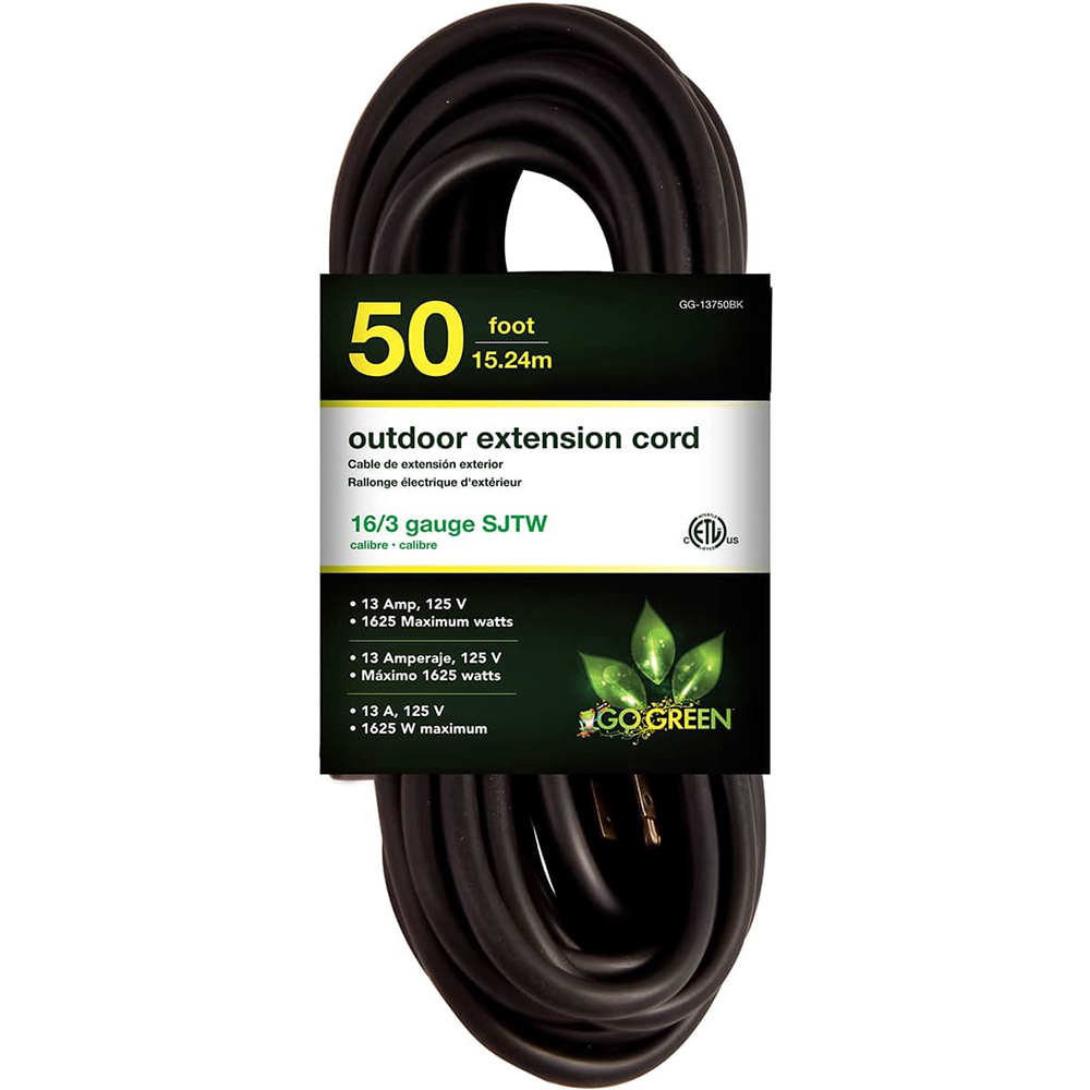 GoGreen Power Power Cords; Cord Type Extension Cord; Overall Length