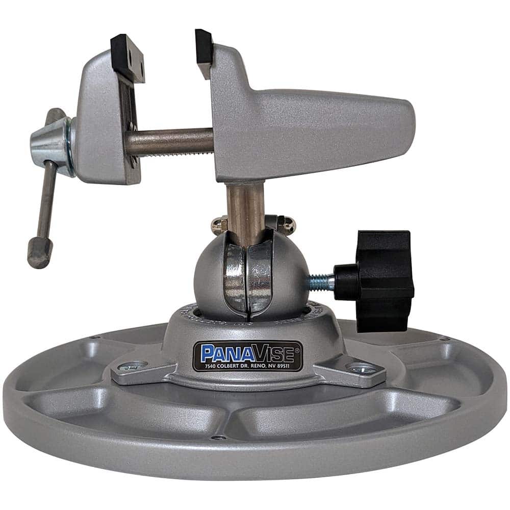 Panavise 302 Modular Vise: 2-1/2 Jaw Width, 1/2 Jaw Height, 2.25 Max Jaw Capacity 