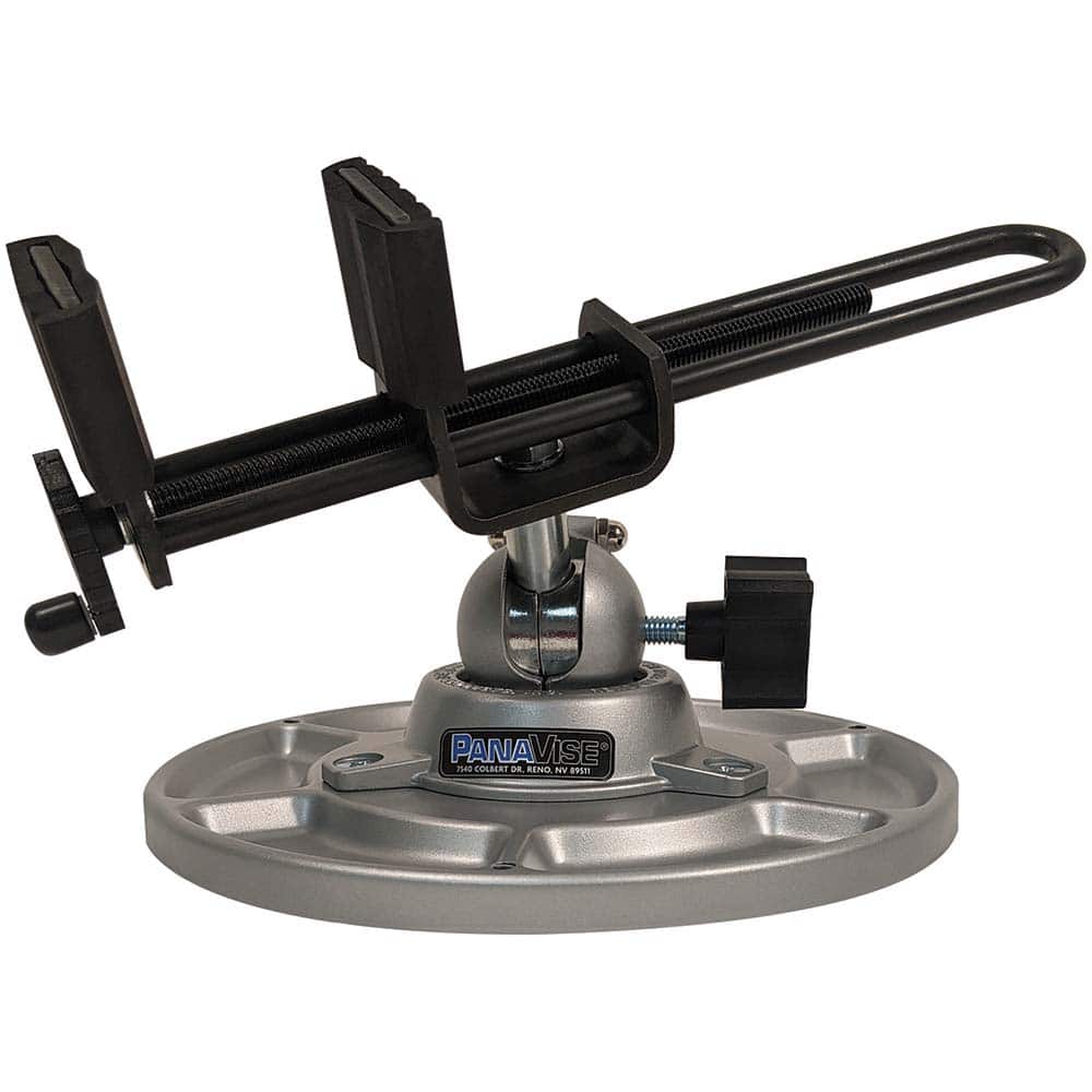 Panavise 367 Modular Vise: 1-1/2 Jaw Width, 1-7/8 Jaw Height, 6.25 Max Jaw Capacity 
