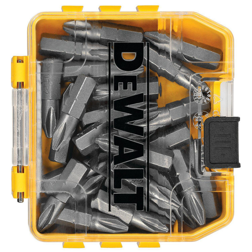 DeWALT Power Screwdriver Bit Set Phillips: 25 Pc, 1/4" Drive | 4-Pack | Part #DWAF2002B25