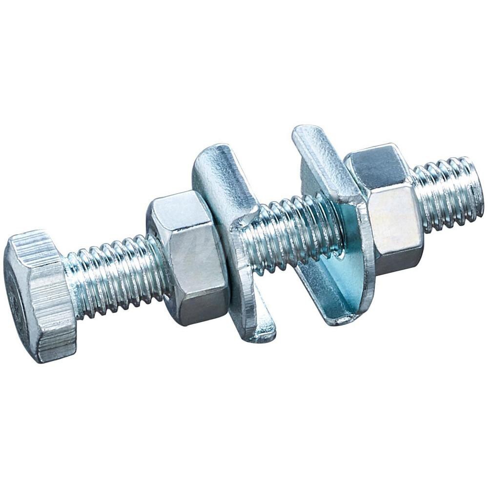 Clamp Spindle Retainers & Flanged Washers; For Spindle Diameter (Inch): 3/8 ; Thread Size: 3/8-16 ; Material: Carbon Steel ; Finish Coating: Zinc Plated