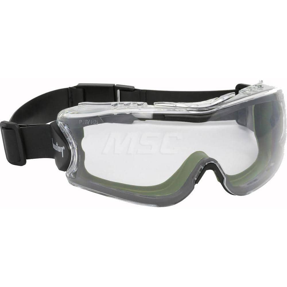 Safety Goggles: Chemical Splash, Anti-Fog & Anti-Scratch, Clear Polycarbonate Lenses