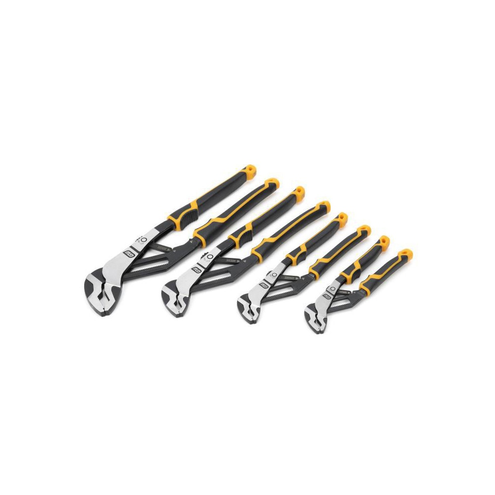 Plier Set: 4 Pc, Tongue & Groove Pliers