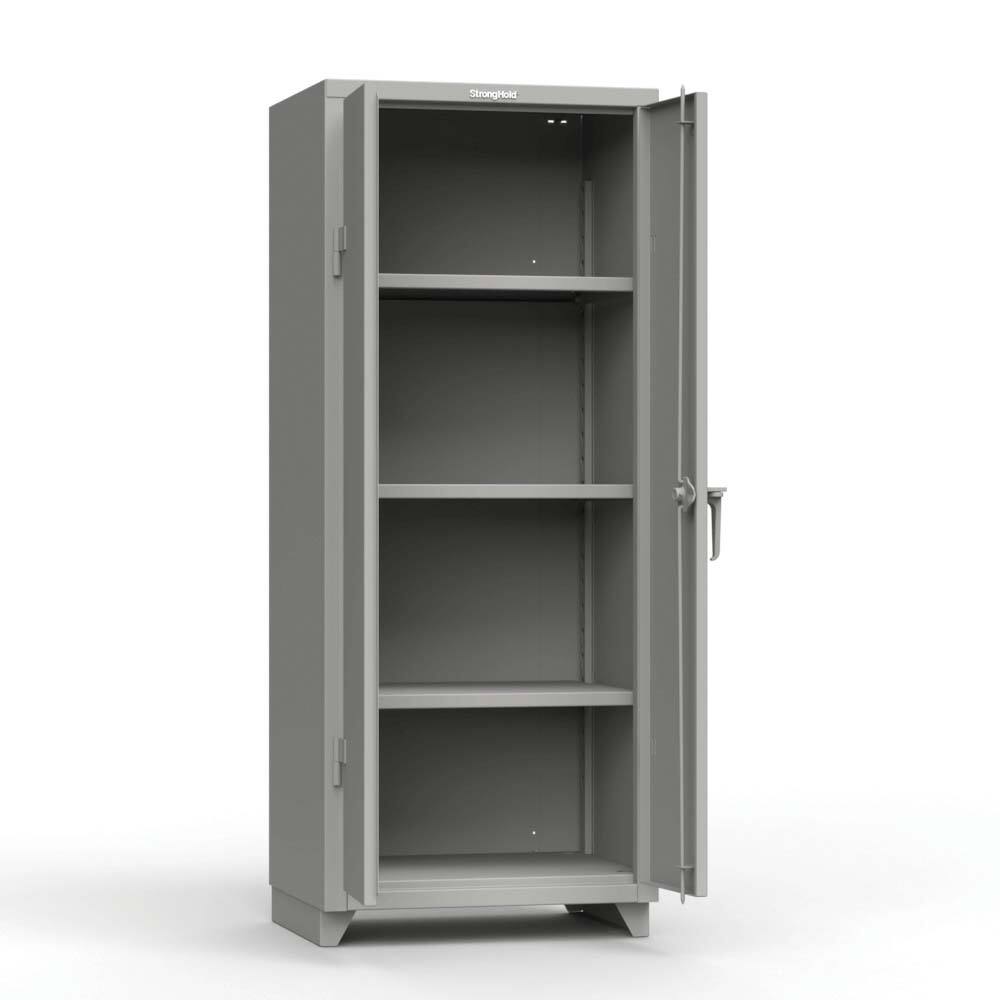 Steel Storage Cabinet: 30" Wide, 24" Deep, 72" High