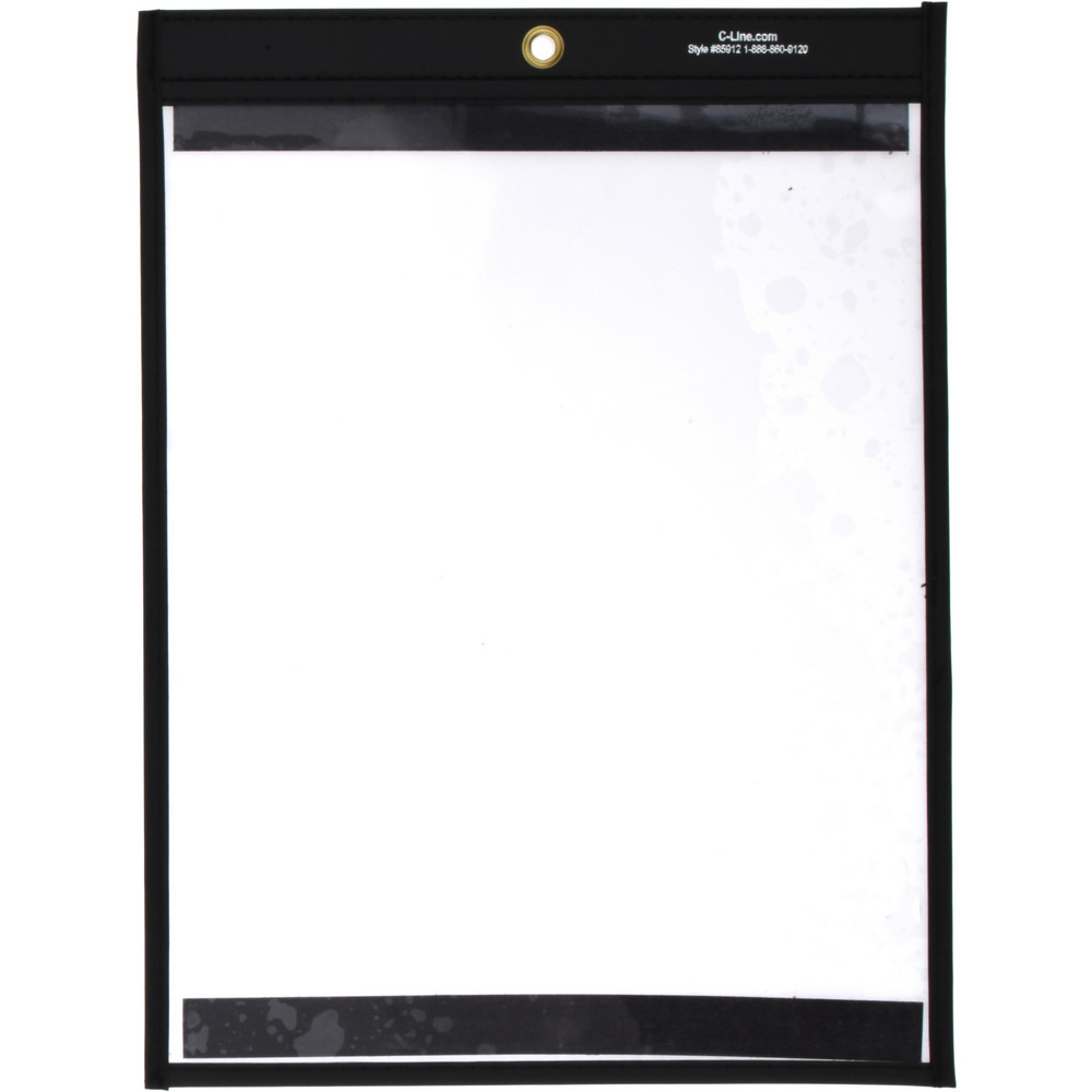 25 Pc Ticket Holder: Black