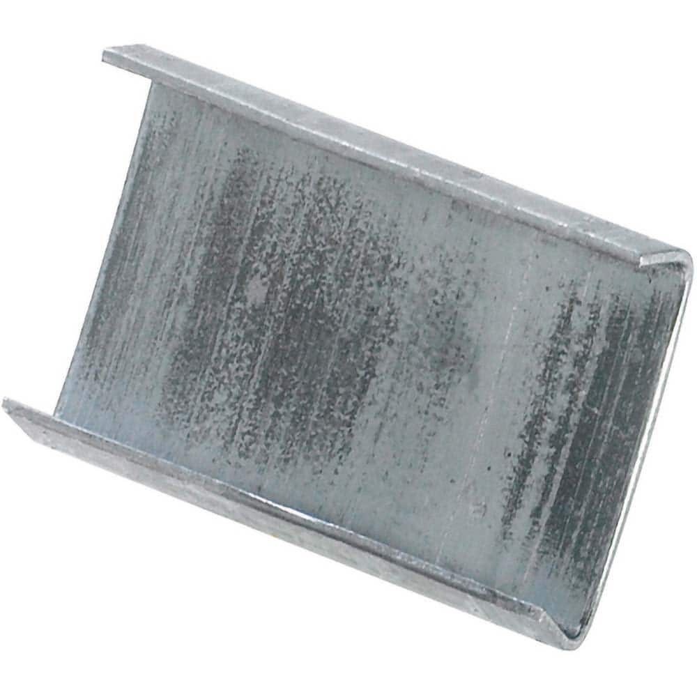 Value Collection SS34OPEN Steel Strapping Seals, Open/Snap On Regular Duty, 3/4", Silver, 5000/Case 