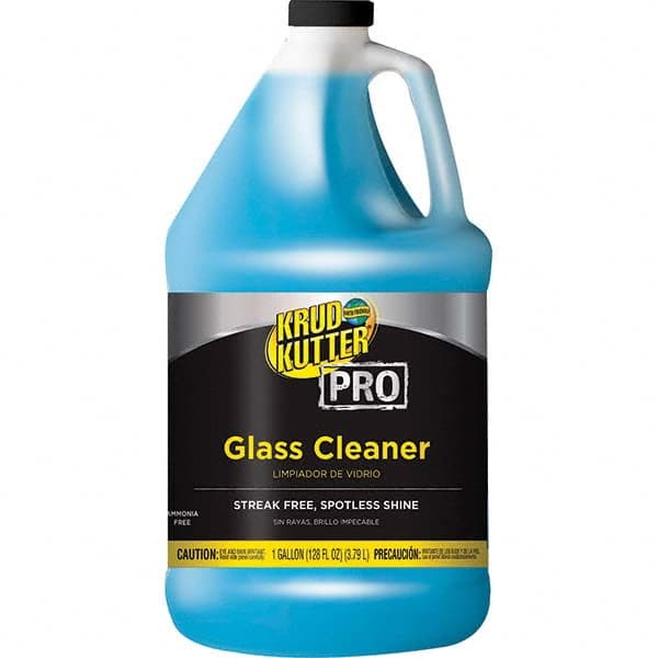 Glass Cleaners; Container Type: Bottle ; Solution Type: Ready to Use ; Container Size: 1 gal ; Scent: Unscented ; Application: Aluminum; Countertops; Glass; Mirrors; Plastic; Sealed Natural Stone; Sinks; Stainless Steel ; Color: Blue