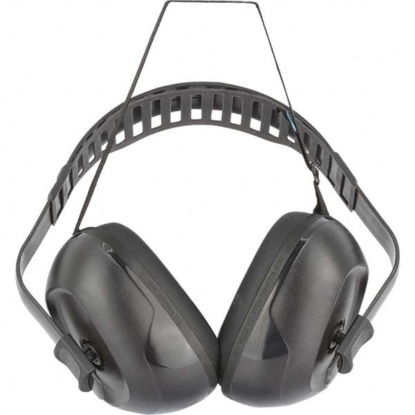 North 1035186-VS Earmuffs: 25 dB NRR Behind the Neck, 25 dB NRR Under the Chin, Foam Cushion 