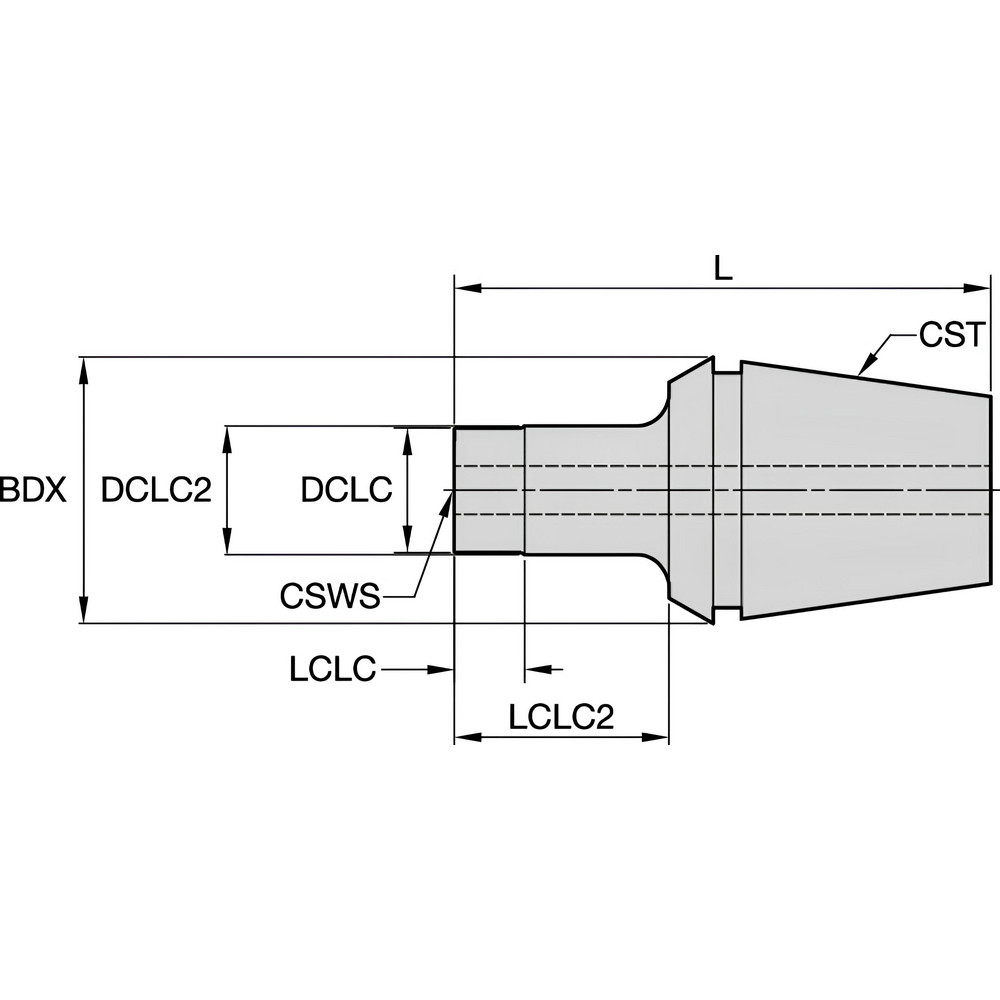 Kennametal - Duo-Lock ER Collet: ER25, 0.4528" Collet Size | MSC Direct