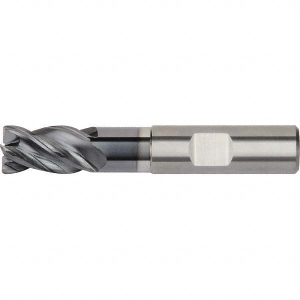 Kennametal 6767854 Corner Radius End Mill: 1/2" Dia, 5/8" LOC, 0.03" Radius, 4 Flutes, Solid Carbide Image