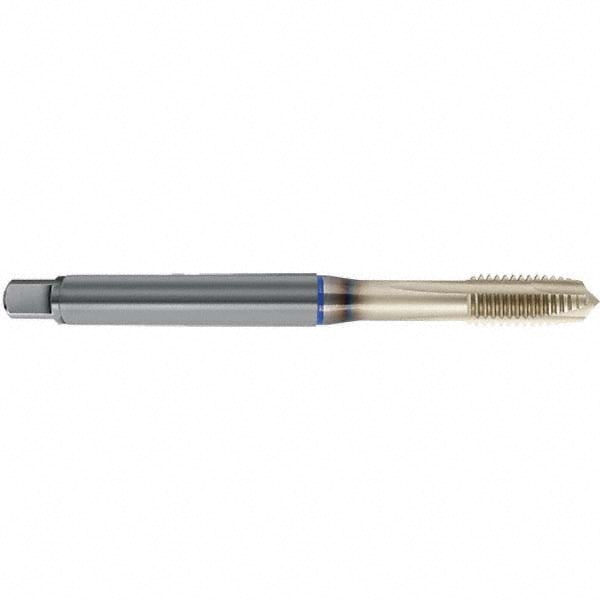 Guhring 9042180025000 Spiral Point Tap: M2.5 x 0.45, Metric, 3 Flutes, Plug, 6HX, HSS-E, Sirius Finish Image