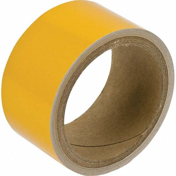 Floor & Aisle Marking Tape: 2" Wide, 15' Long, Vinyl