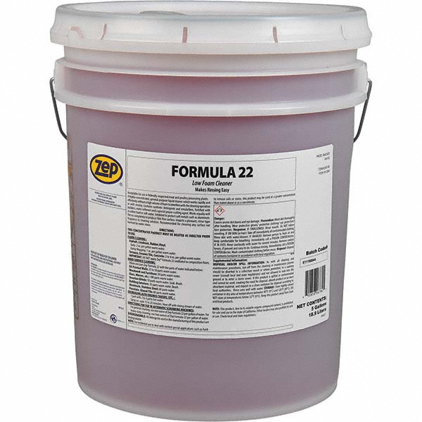 Zep Flash Powdered Concrete Floor Cleaner - 40lb