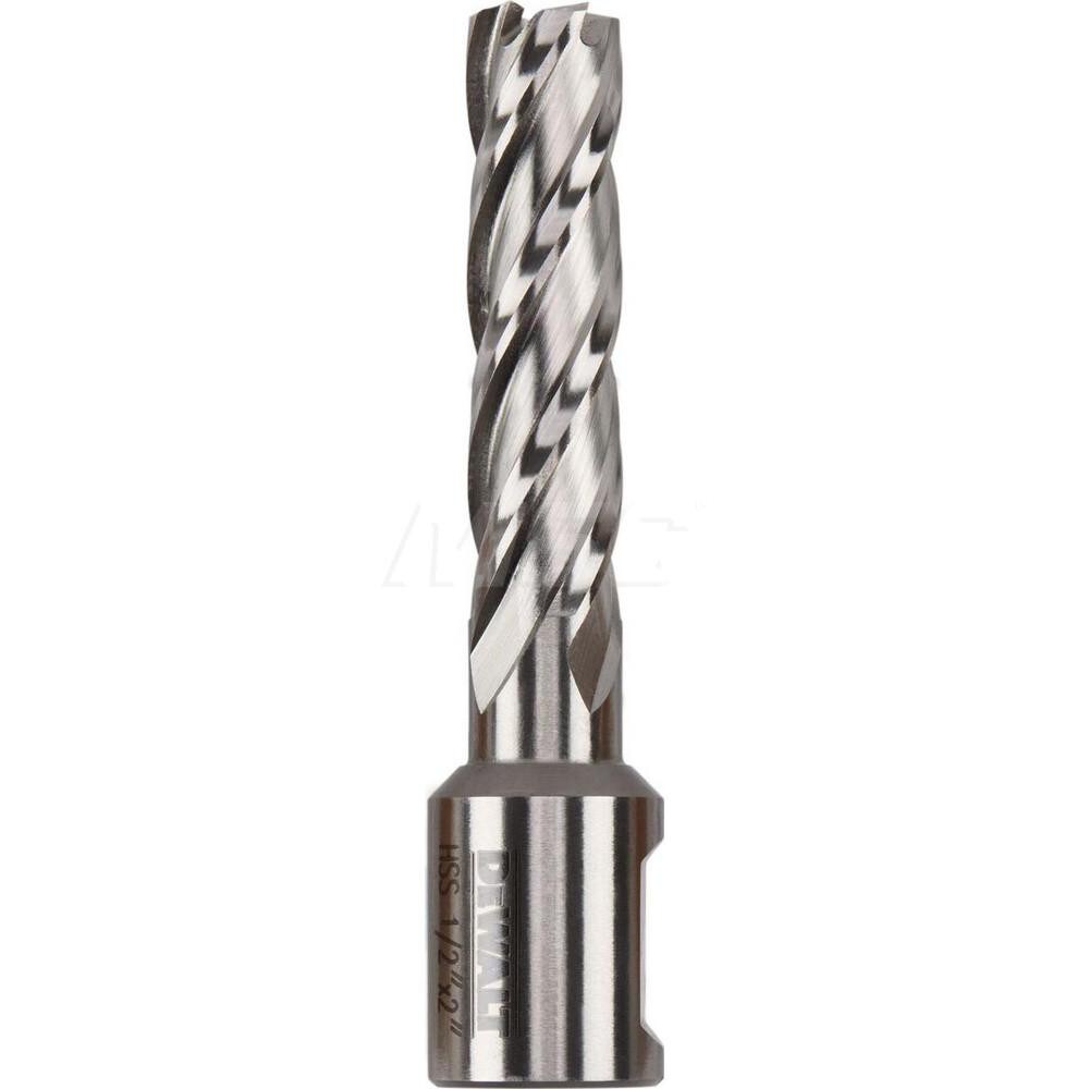 Annular Cutter: 1/2" Dia, 2" Depth of Cut, High Speed Steel
