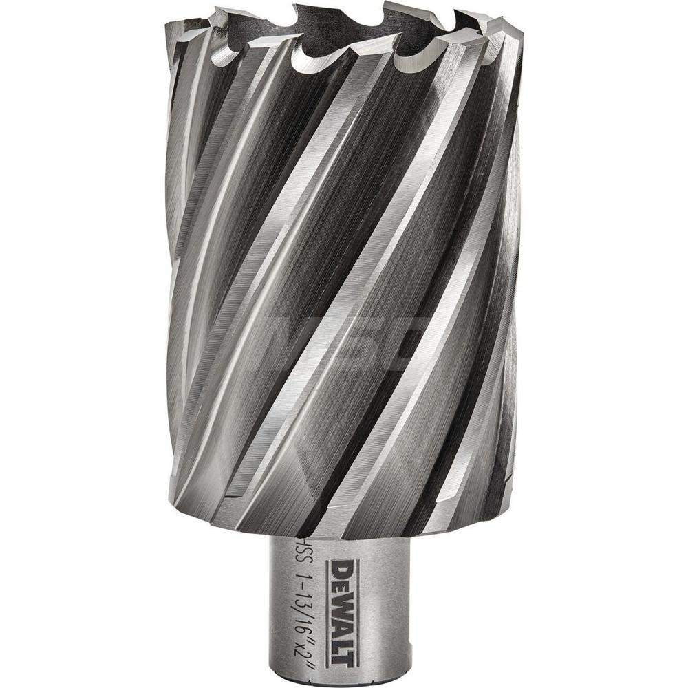 DeWALT Annular Cutter 113/16" Dia, 2" Depth of Cut, High Speed