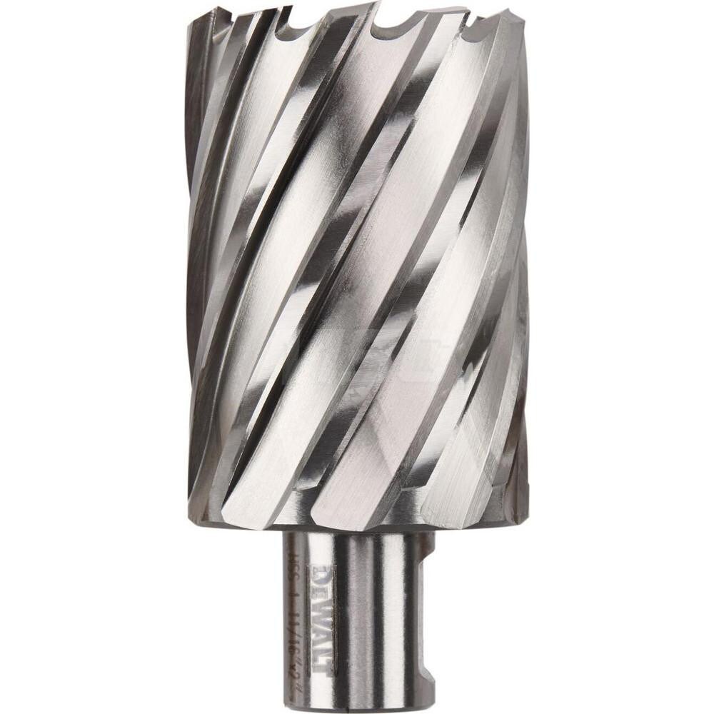 Annular Cutter: 1-11/16" Dia, 2" Depth of Cut, High Speed Steel