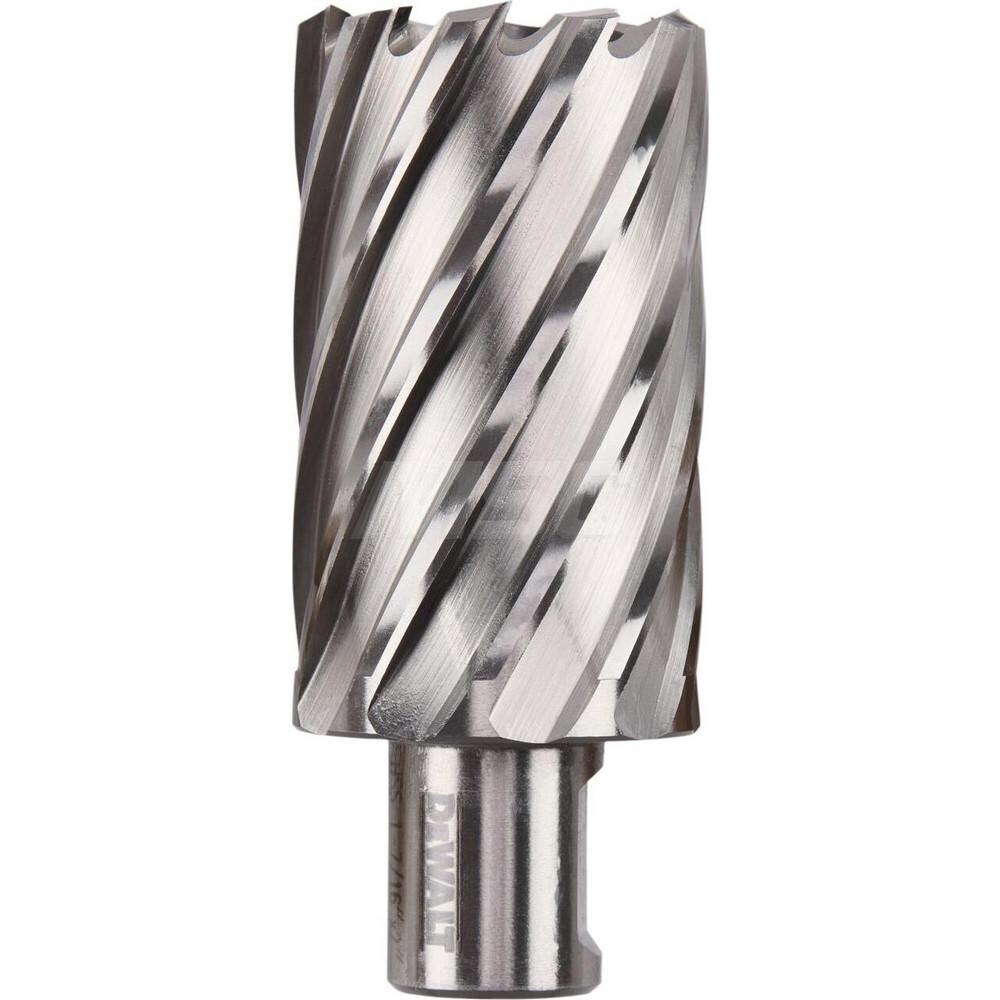 Annular Cutter: 1-7/16" Dia, 2" Depth of Cut, High Speed Steel