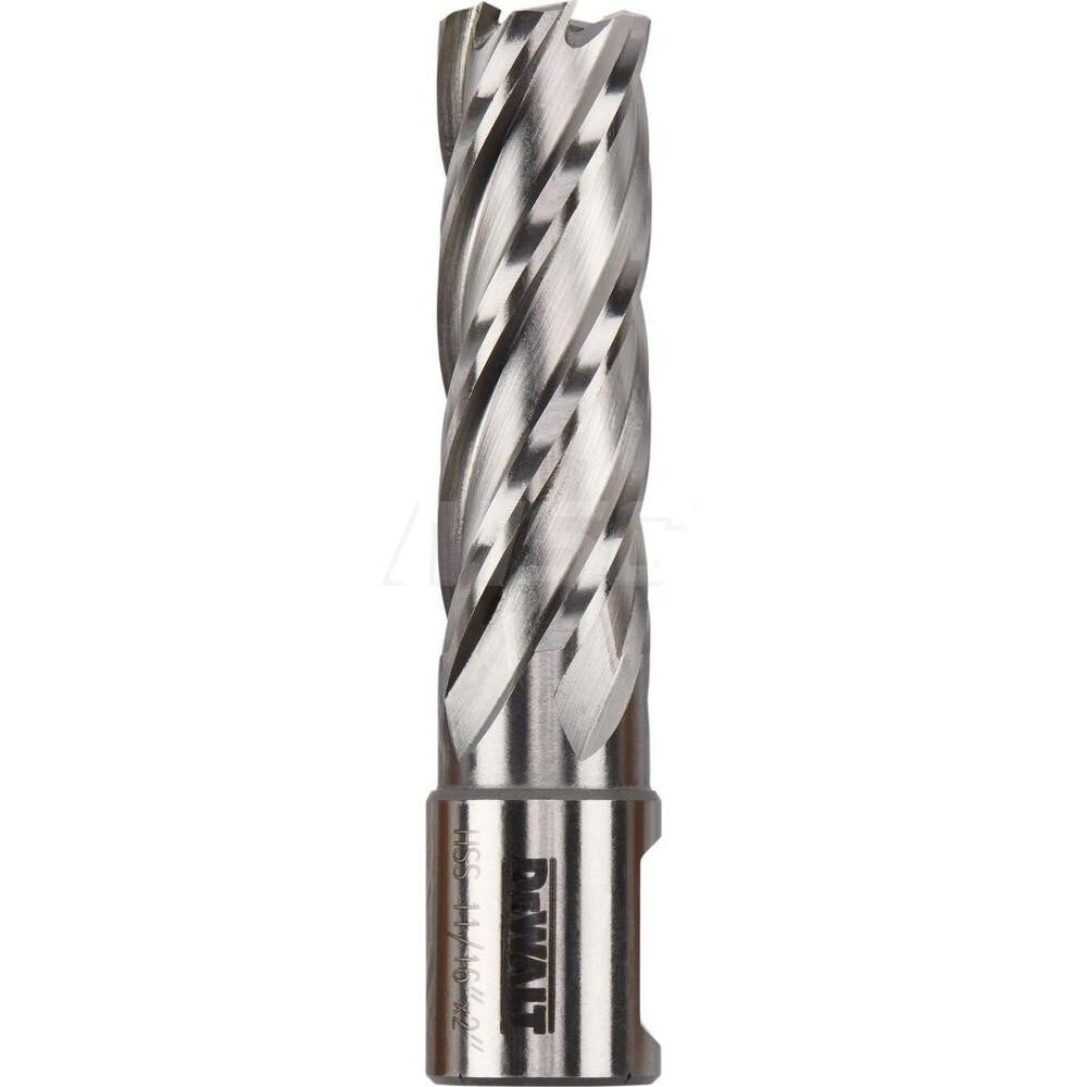 Annular Cutter: 11/16" Dia, 2" Depth of Cut, High Speed Steel