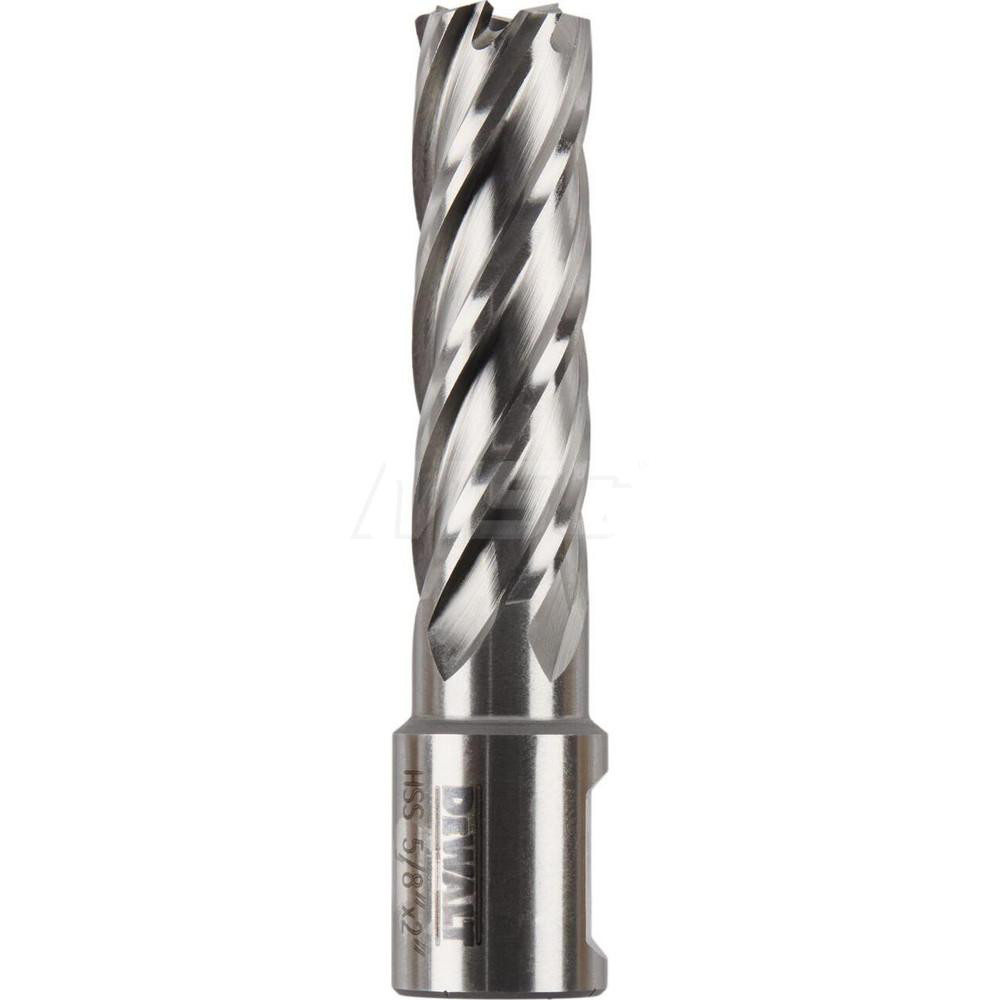 DeWALT Annular Cutter 5/8" Dia, 2" Depth of Cut, High Speed Steel