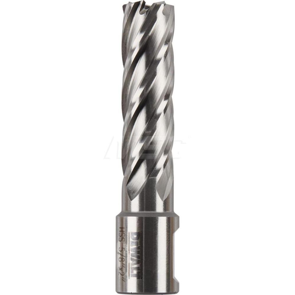 Annular Cutter: 5/8" Dia, 2" Depth of Cut, High Speed Steel