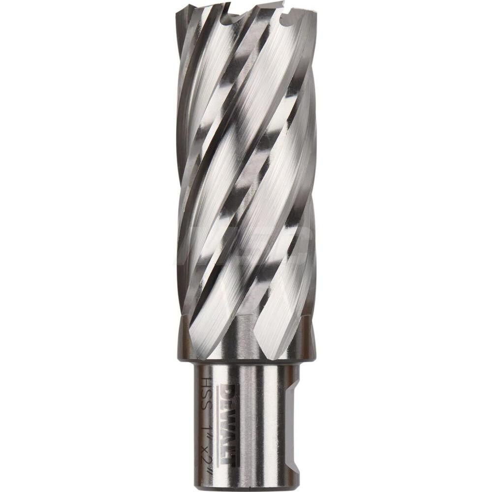 Annular Cutter: 1" Dia, 2" Depth of Cut, High Speed Steel