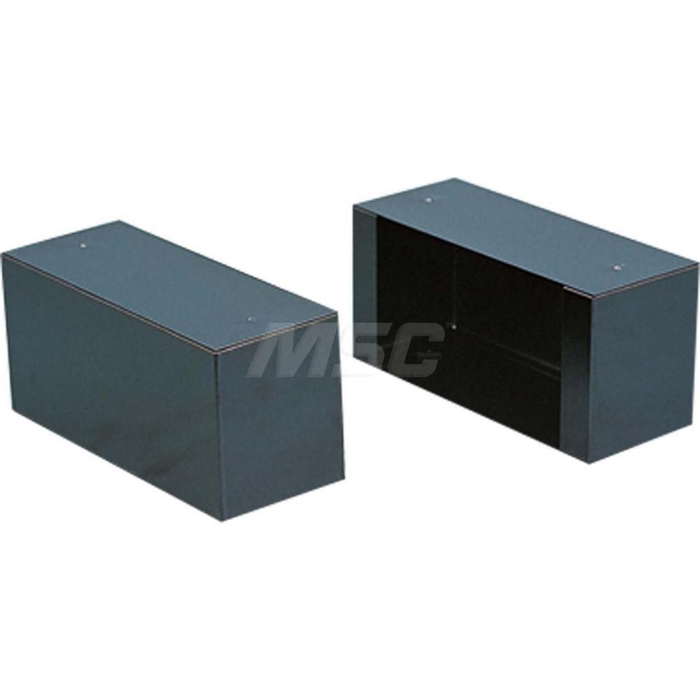 Cabinet Components & Accessories; Type: Leg Set ; For Use With: All Racks; 1&2 Door Cabinets; PL-9D; 40 Bin ; Color: Black ; Material: Steel ; Width (Inch): 5 ; Depth (Inch): 12-1/2