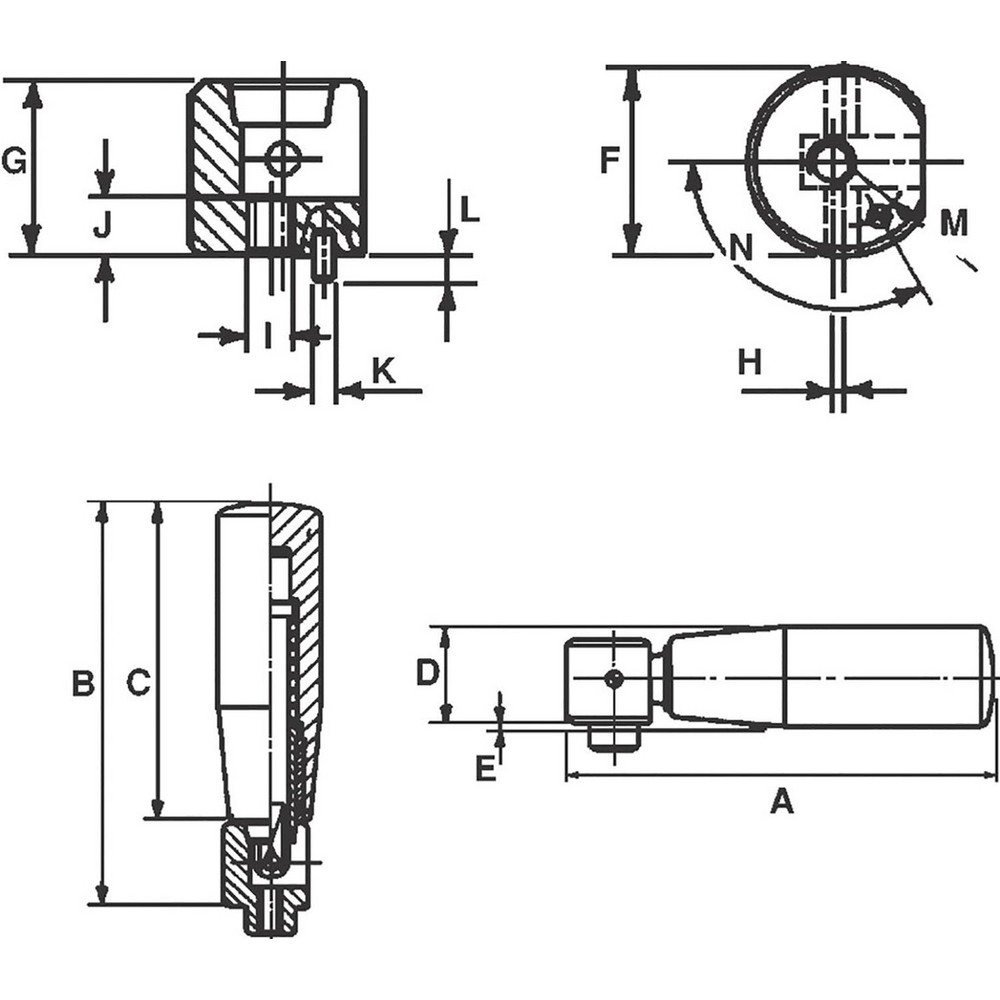 Jergens Clamp Handle Grips; For Use With Utensils, Small Tools