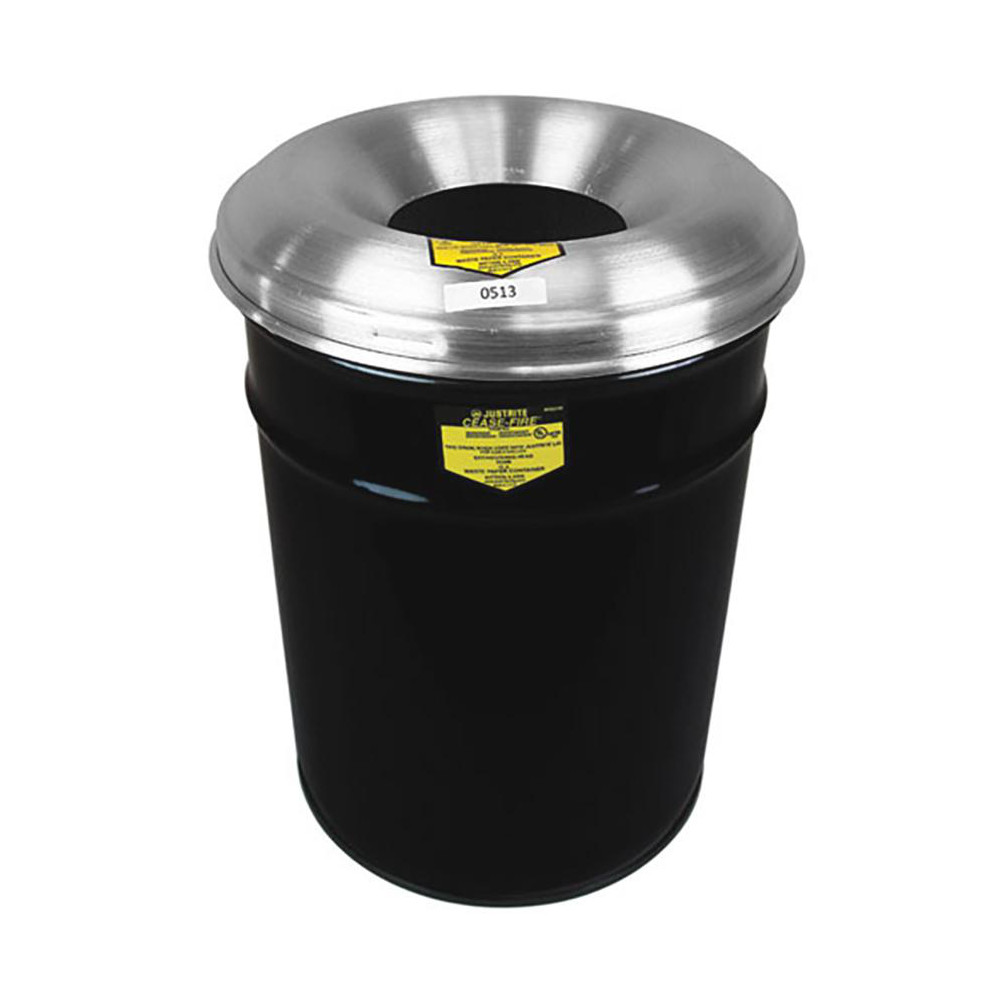 Justrite FireResistant Drums  Heads Type Complete Unit Drum  Head Drum Capacity Gal 1500 Head Material Aluminum Drum Material