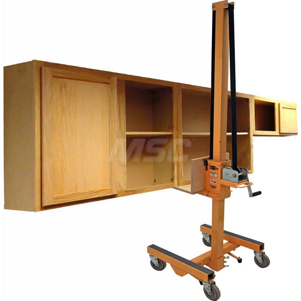 Manually Operated Lifts; Type: Cabinet Lift ; Load Capacity (Lb. - 3 Decimals): 300 ; Minimum Working Height: 12 (Feet); Width (Inch): 24 ; Shipping Weight: 115 ; Lift Height (Fractional Inch): 72