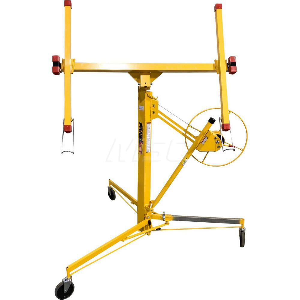 Panel Lifts; LiftType: Drywall ; Drive Type: None ; Maximum Height: 132 (Inch); Panel Size: 4x16 ; Load Capacity: 150 ; Material: Steel