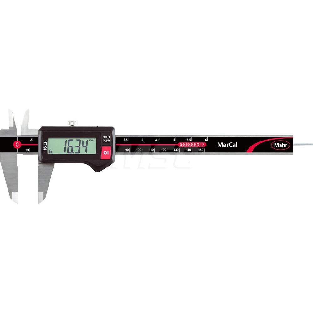 Electronic Caliper: 0 to 6", 0.0005" Resolution