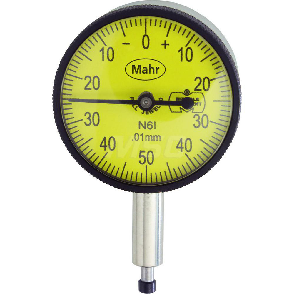 Mahr Dial Drop Indicator 0.0200" Max Measurement, 020 Dial Reading
