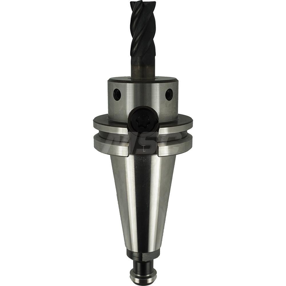 Corner Radius End Mill: 5/8" Dia, 1-1/4" LOC, 0.03" Radius, 4 Flutes, Solid Carbide