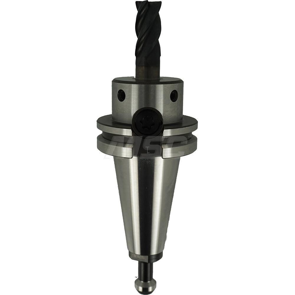 Corner Radius End Mill: 5/8" Dia, 1-1/4" LOC, 0.03" Radius, 4 Flutes, Solid Carbide