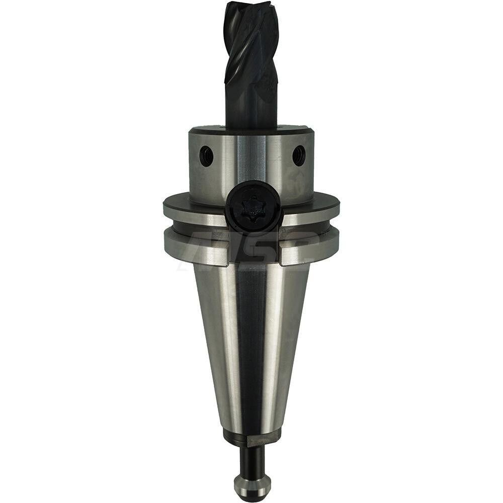 Corner Radius End Mill: 3/4" Dia, 1" LOC, 0.03" Radius, 4 Flutes, Solid Carbide