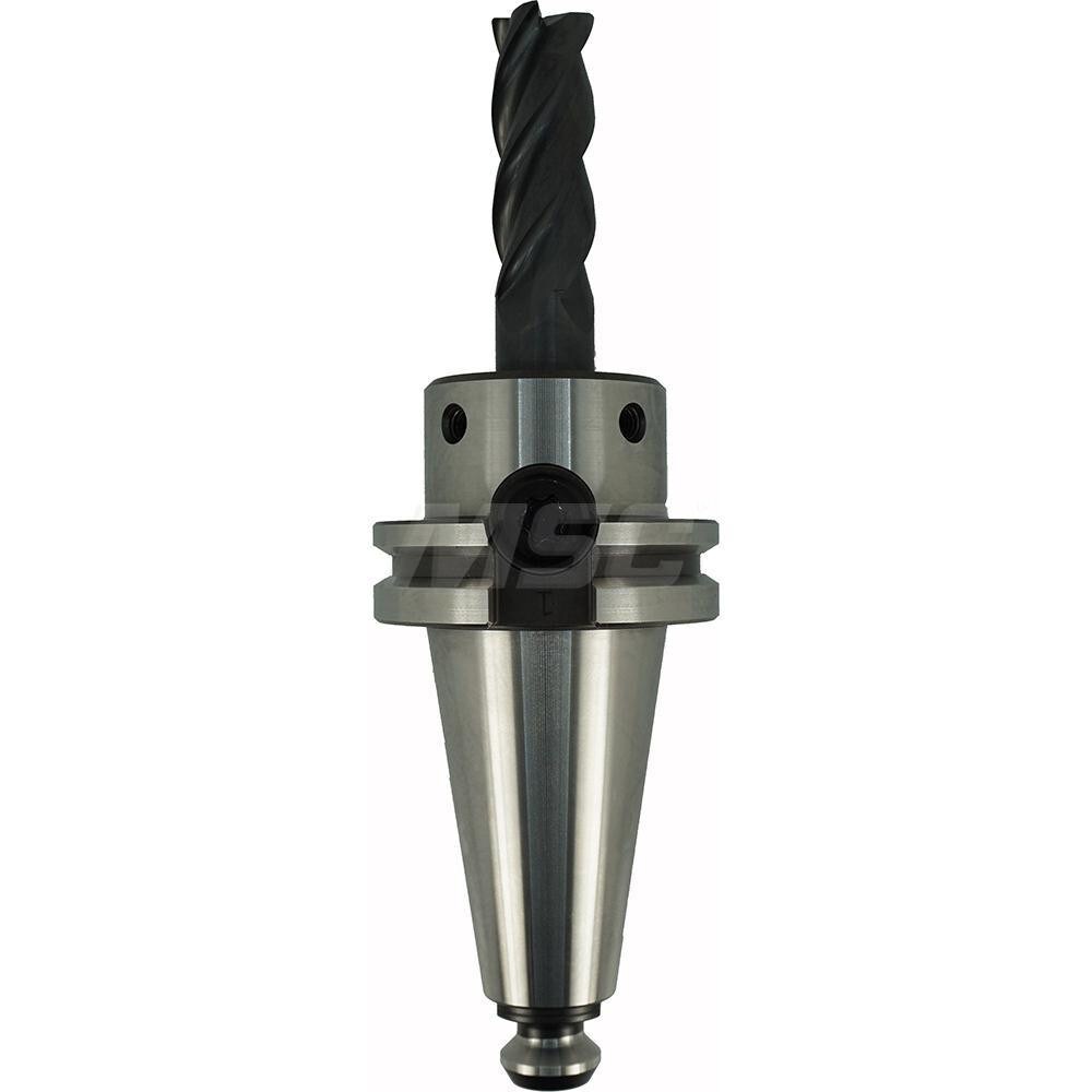 Corner Radius End Mill: 3/4" Dia, 2" LOC, 0.03" Radius, 4 Flutes, Solid Carbide