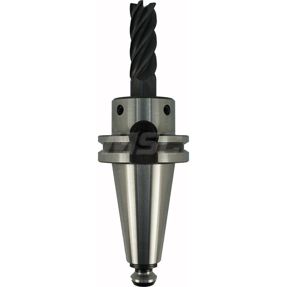 Corner Radius End Mill: 3/4" Dia, 2" LOC, 0.03" Radius, 5 Flutes, Solid Carbide