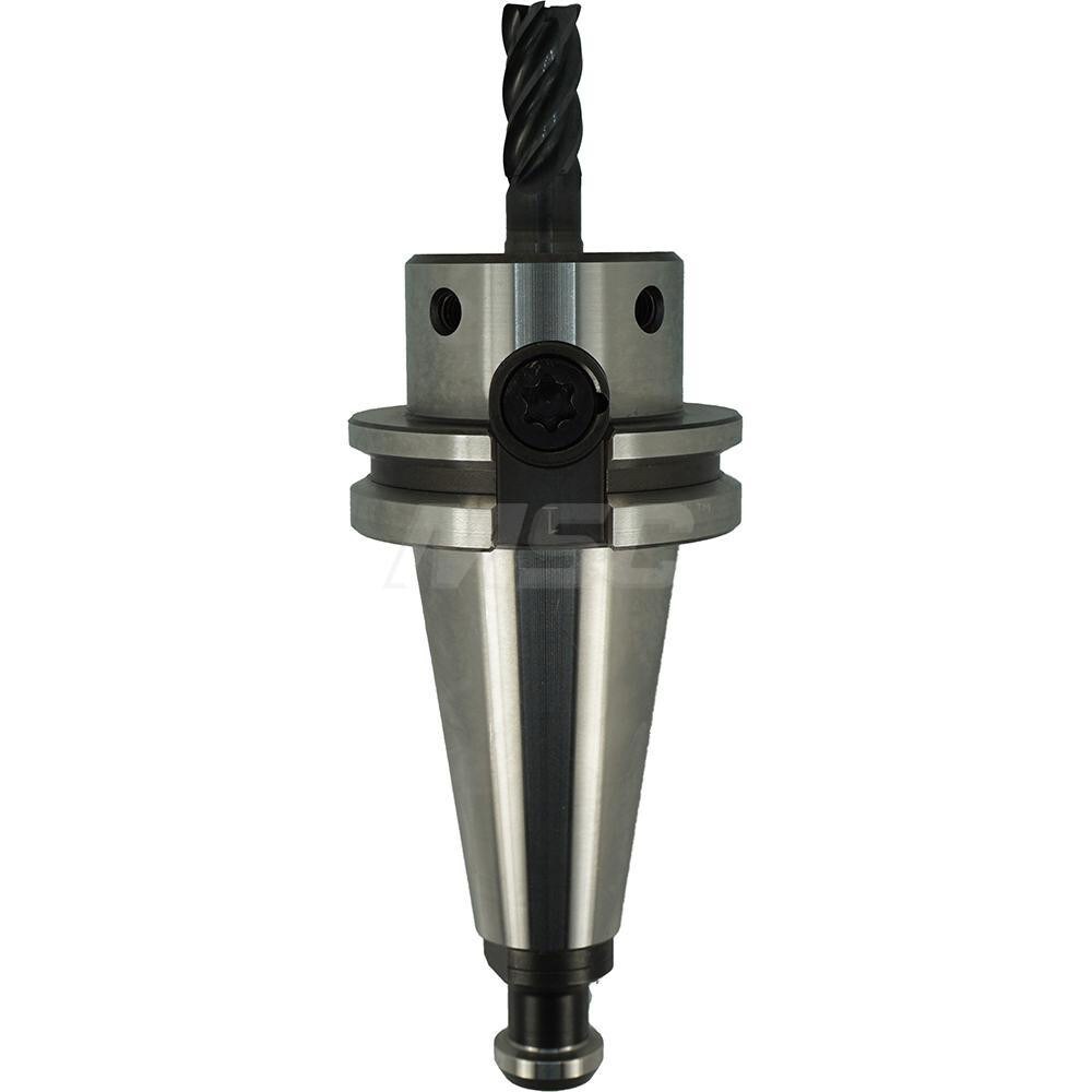 Corner Radius End Mill: 1/2" Dia, 1" LOC, 0.03" Radius, 7 Flutes, Solid Carbide
