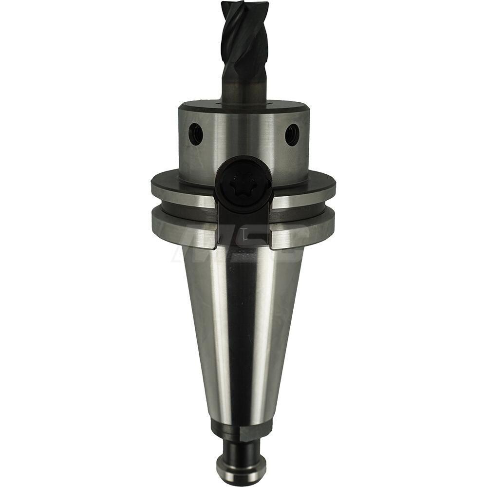 Corner Radius End Mill: 5/8" Dia, 3/4" LOC, 0.03" Radius, 4 Flutes, Solid Carbide