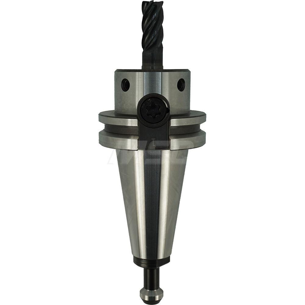Corner Radius End Mill: 1/2" Dia, 1" LOC, 0.03" Radius, 7 Flutes, Solid Carbide