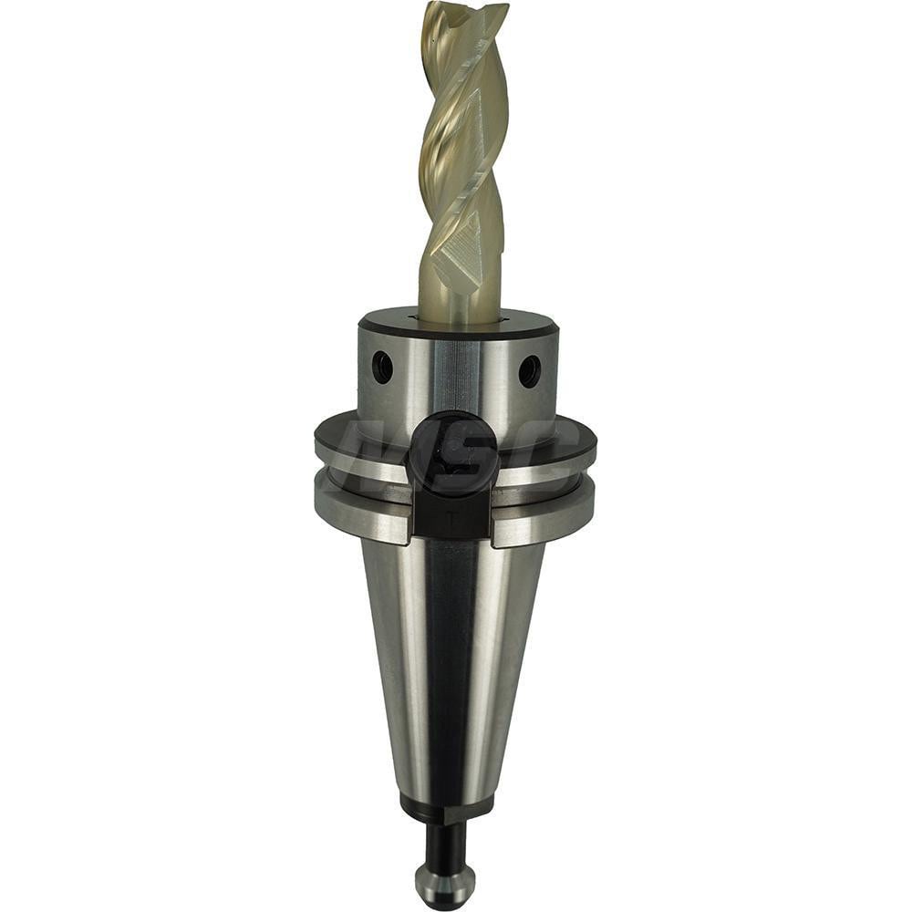 Corner Radius End Mill: 3/4" Dia, 2" LOC, 0.03" Radius, 3 Flutes, Solid Carbide