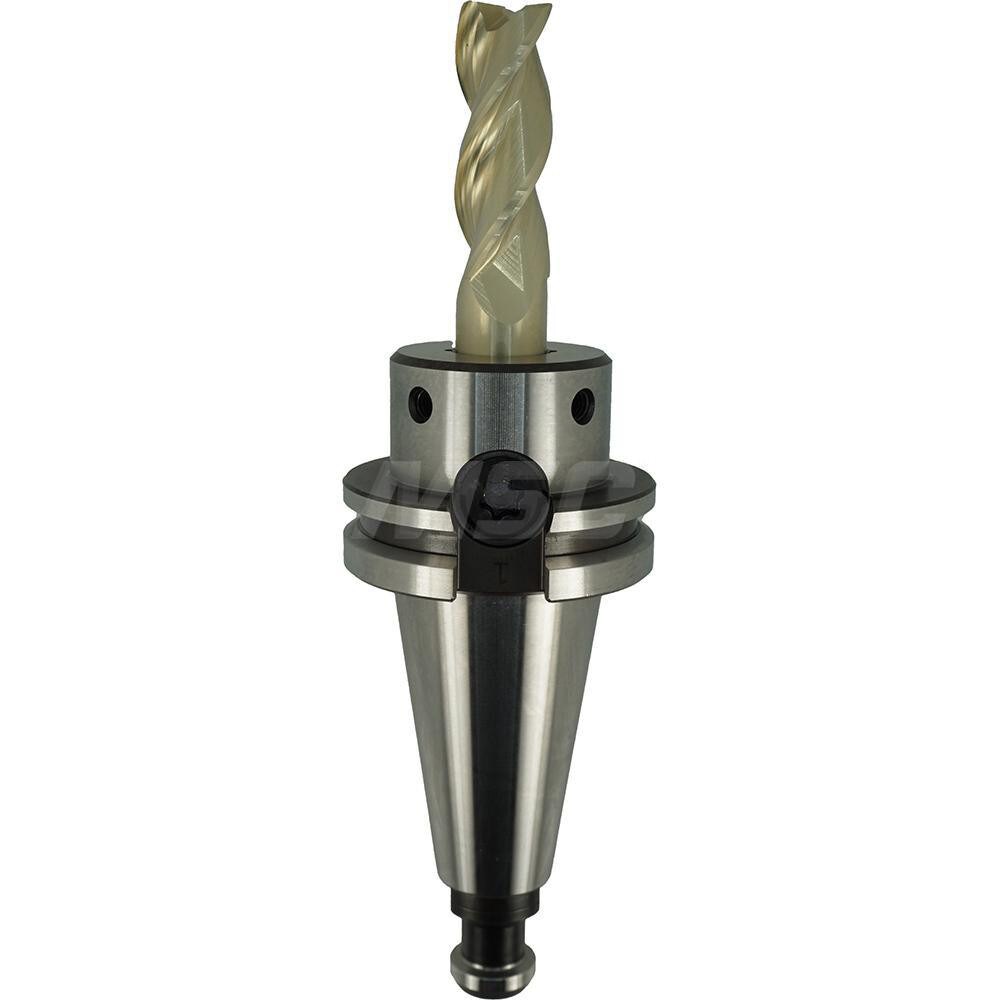 Corner Radius End Mill: 3/4" Dia, 2" LOC, 0.03" Radius, 3 Flutes, Solid Carbide